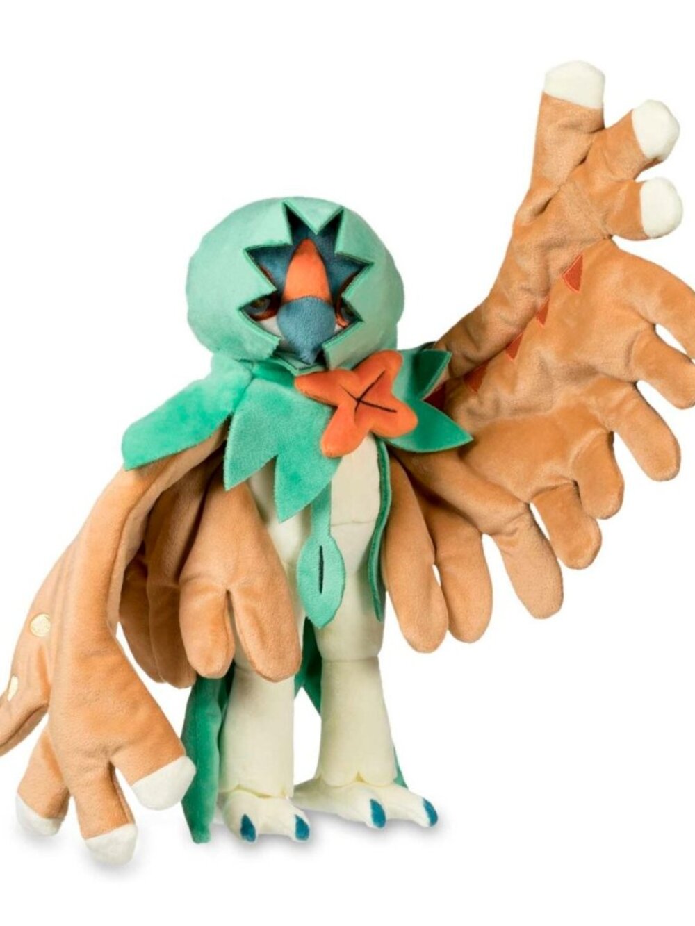 Pokemon Center 2017 Decidueye Plush Posable Stuffed Animal